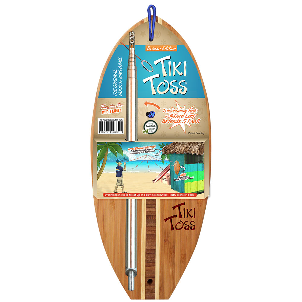 Tiki Toss Deluxe Ring Toss Game