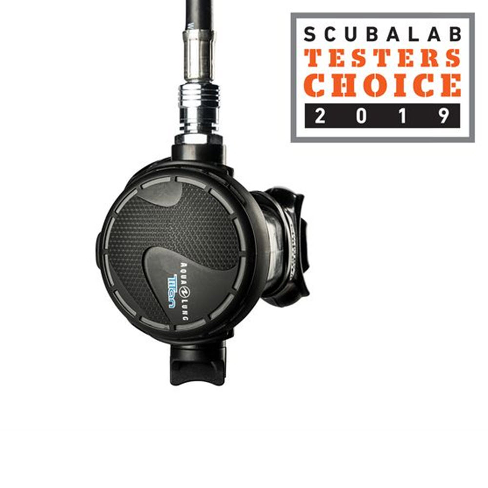 Aqualung Titan Regulator (Yoke) 2019 ScubaLab Tester's Choice award winner