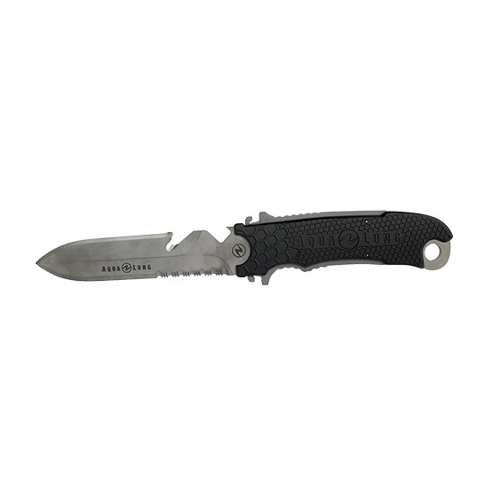 Aqualung Big Squeeze 4.5" Titanium Spear-Tip Diving Knife