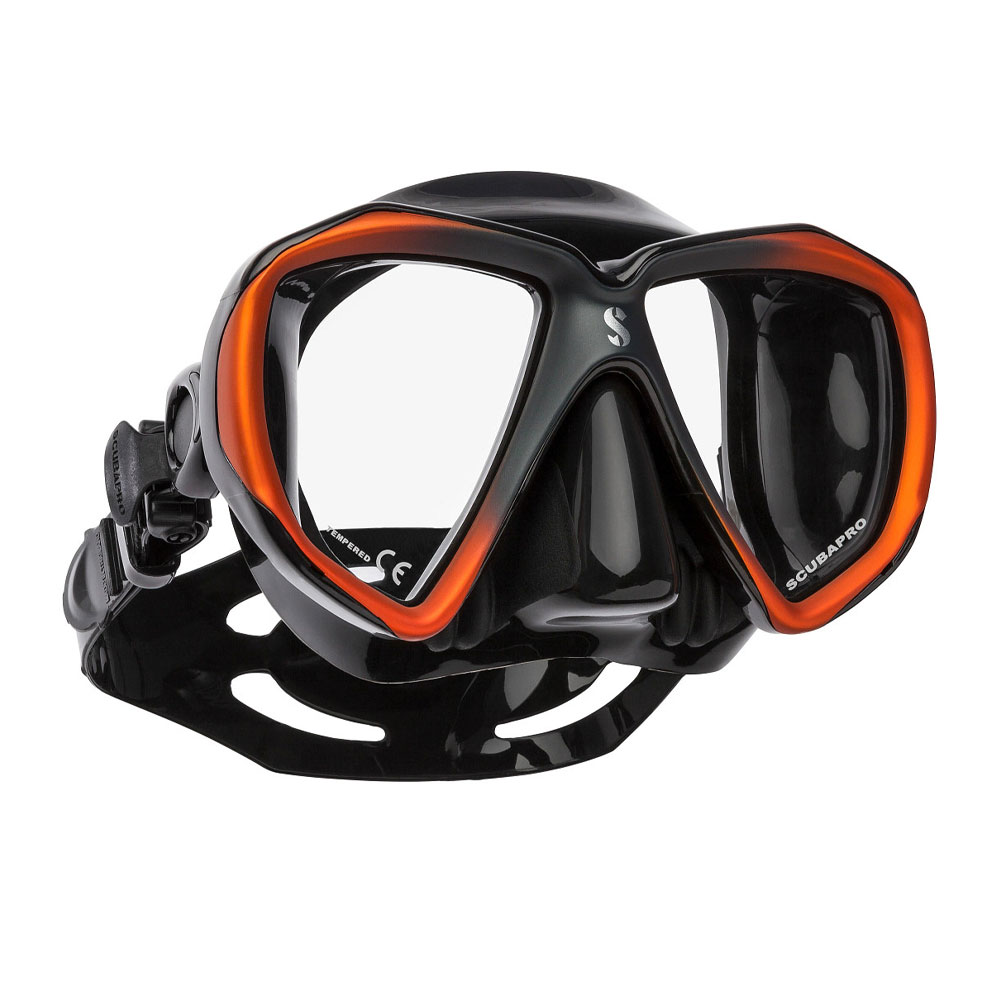 ScubaPro Spectra Mask, Two Lens - Black/Bronze