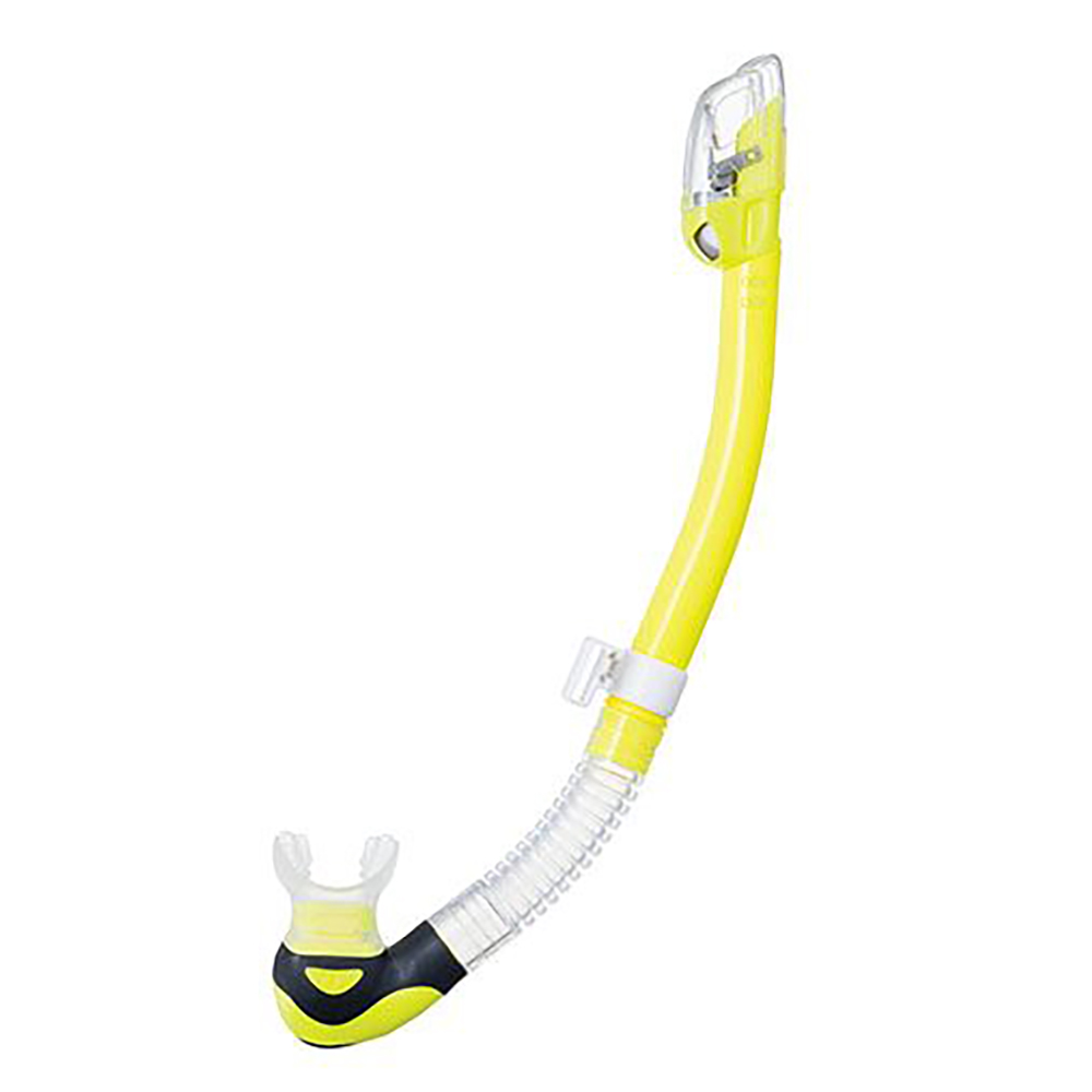 TUSA Hyperdry Elite II Dry Snorkel - Flash Yellow