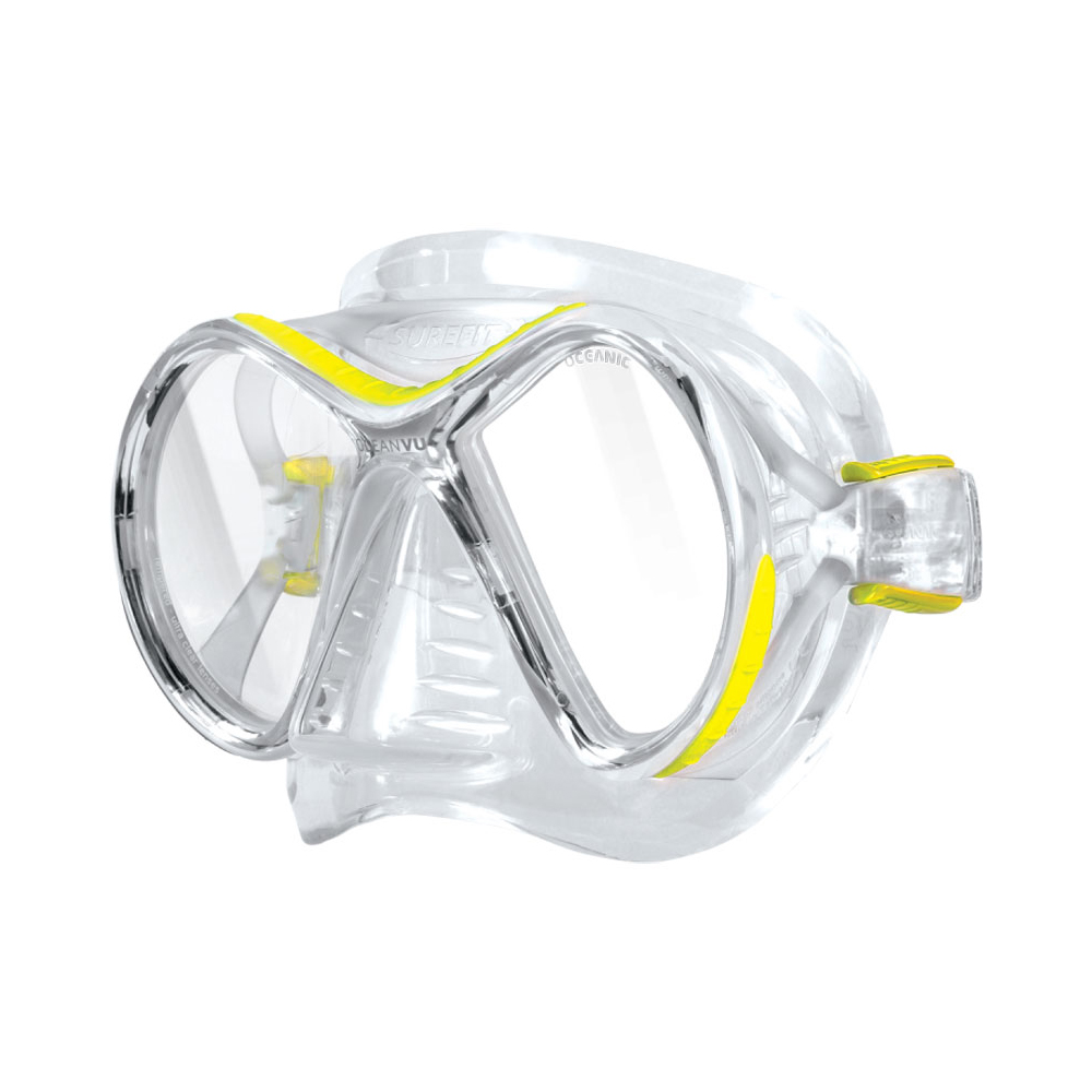 Oceanic Ocean Vu Two-Lens Mask - Clear/Yellow