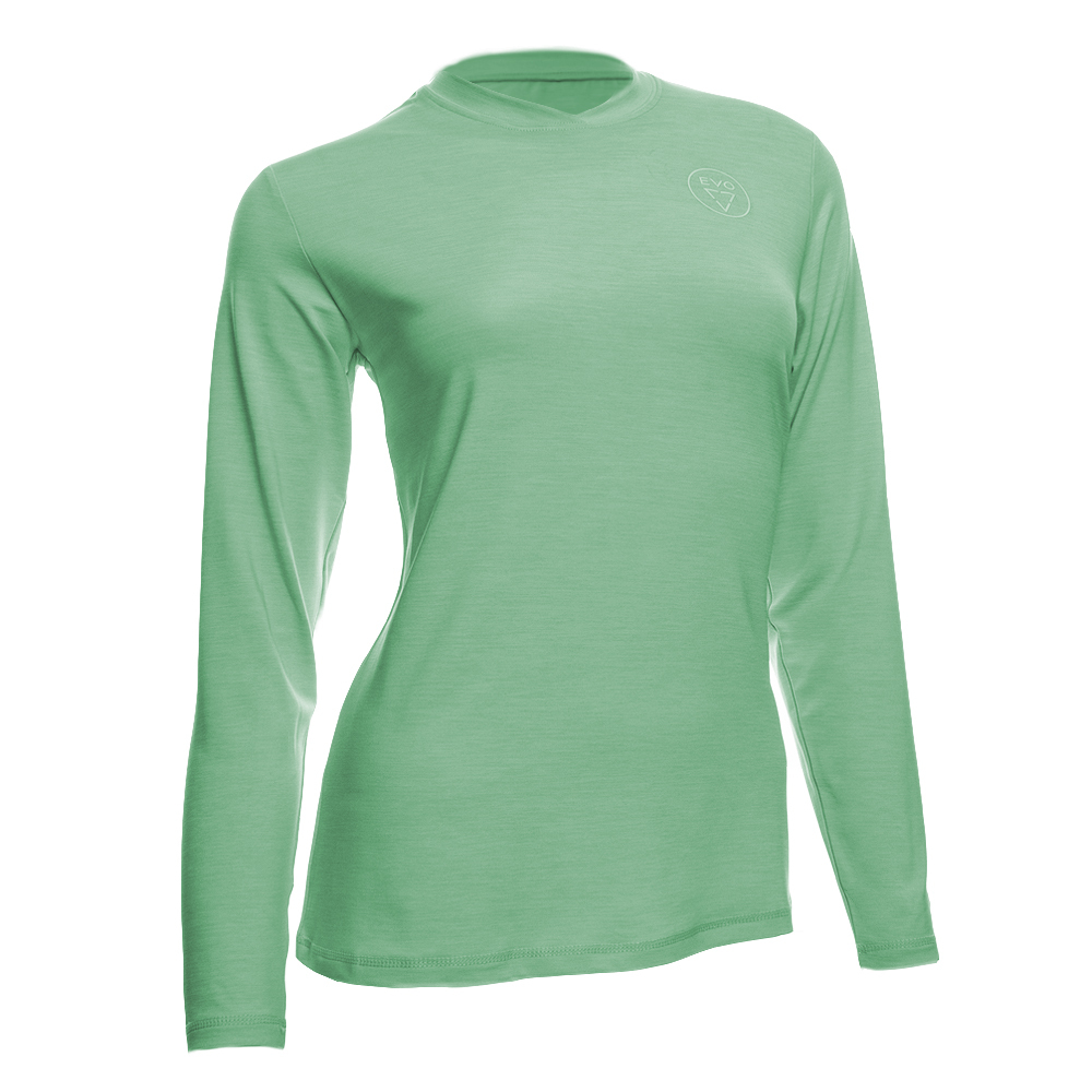 EVO Malibu Long Sleeve Rashguard (Women's) - Heather Mint