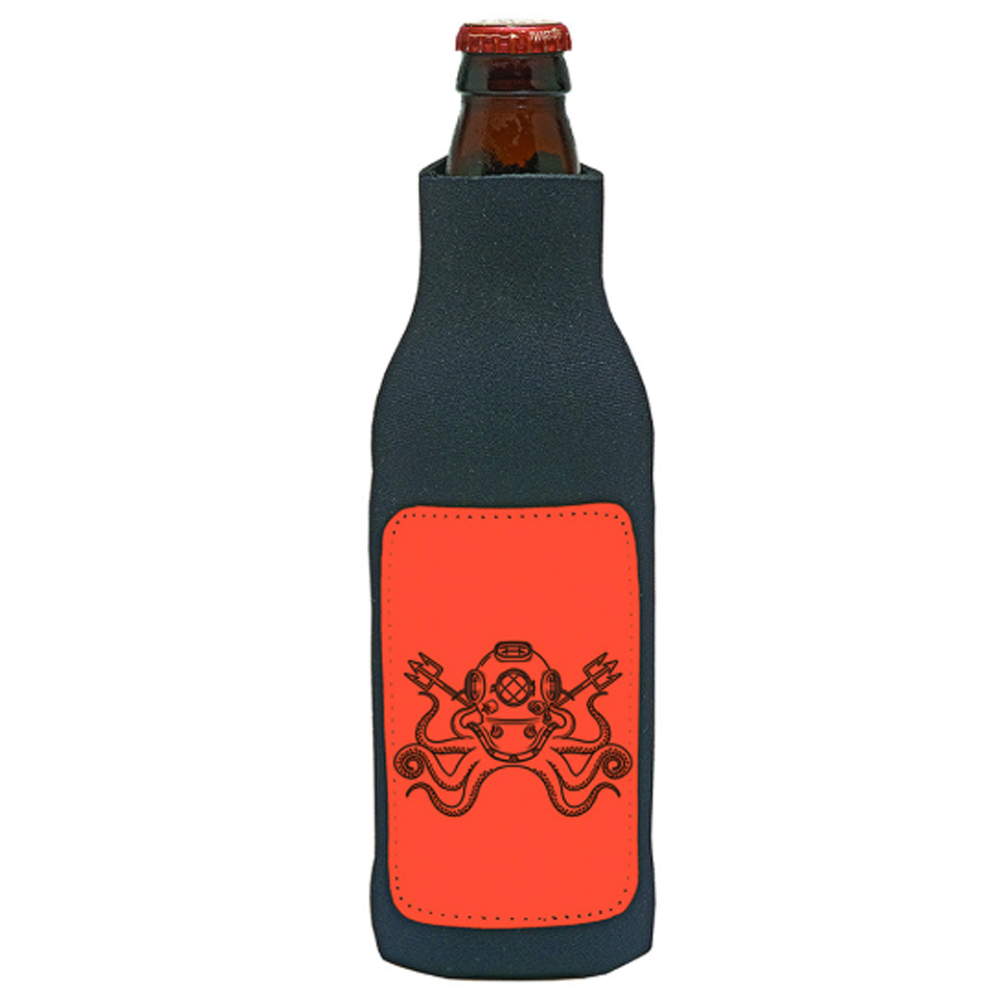 Bottle Koozie - Octopus Helmet