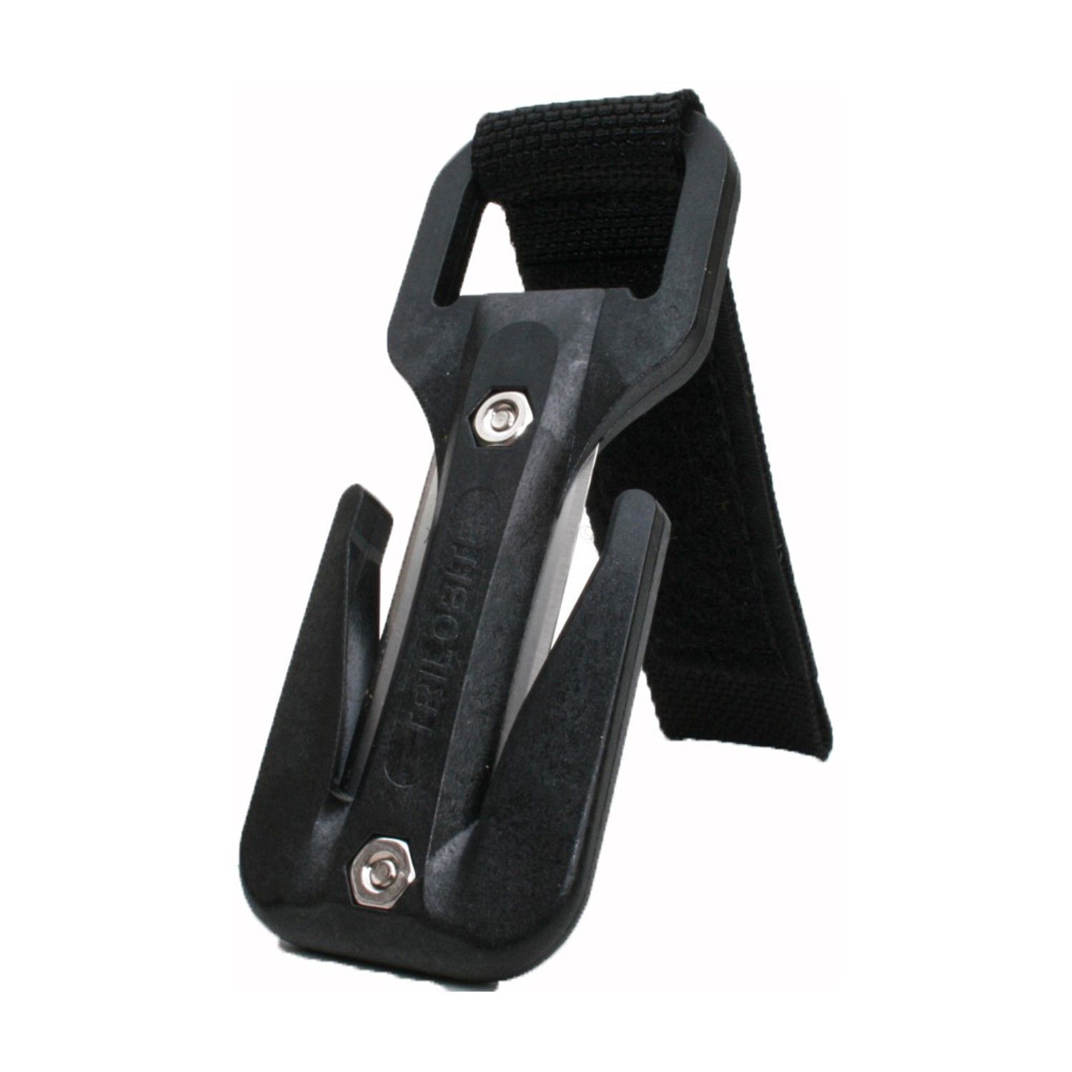 Eezycut Trilobite: Safer Line Cutter-Style Dive Knife Folded - Black