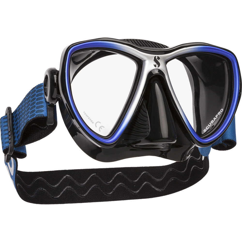 ScubaPro Synergy Mini Scuba Diving Mask - Blue/Black