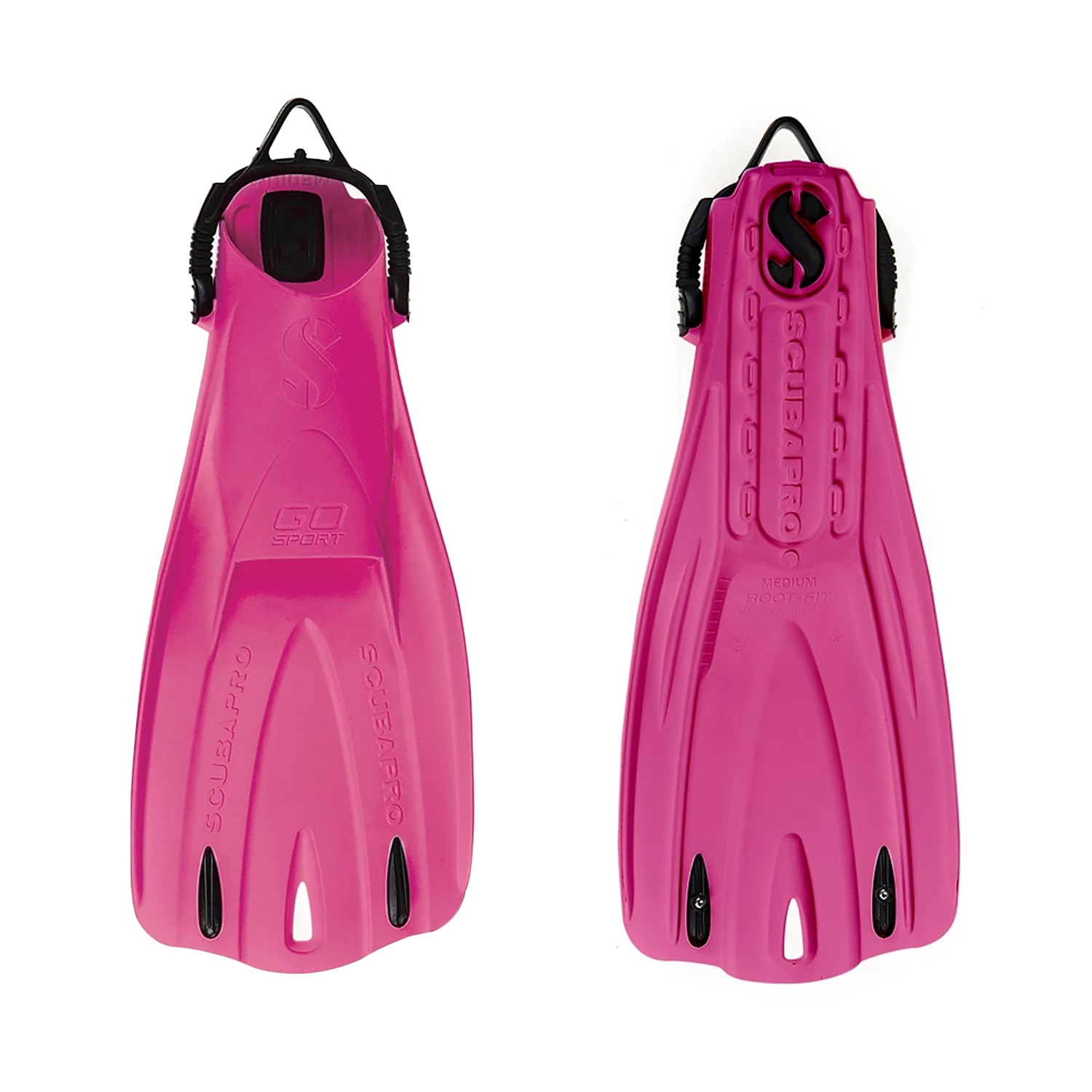 ScubaPro Go Sport Open Heel Dive Fins - Pink