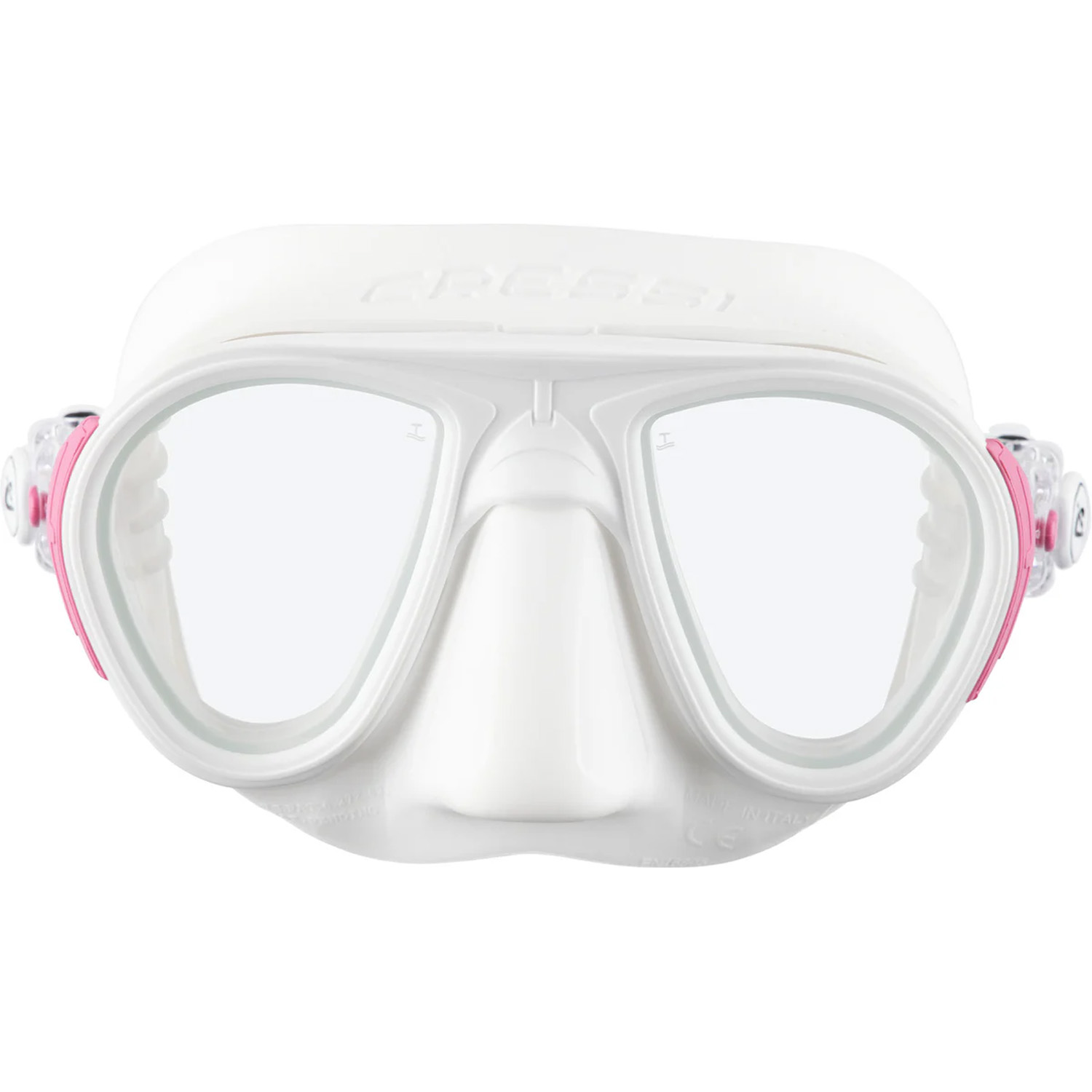 Cressi Calibro Mask, Two Lens - white
