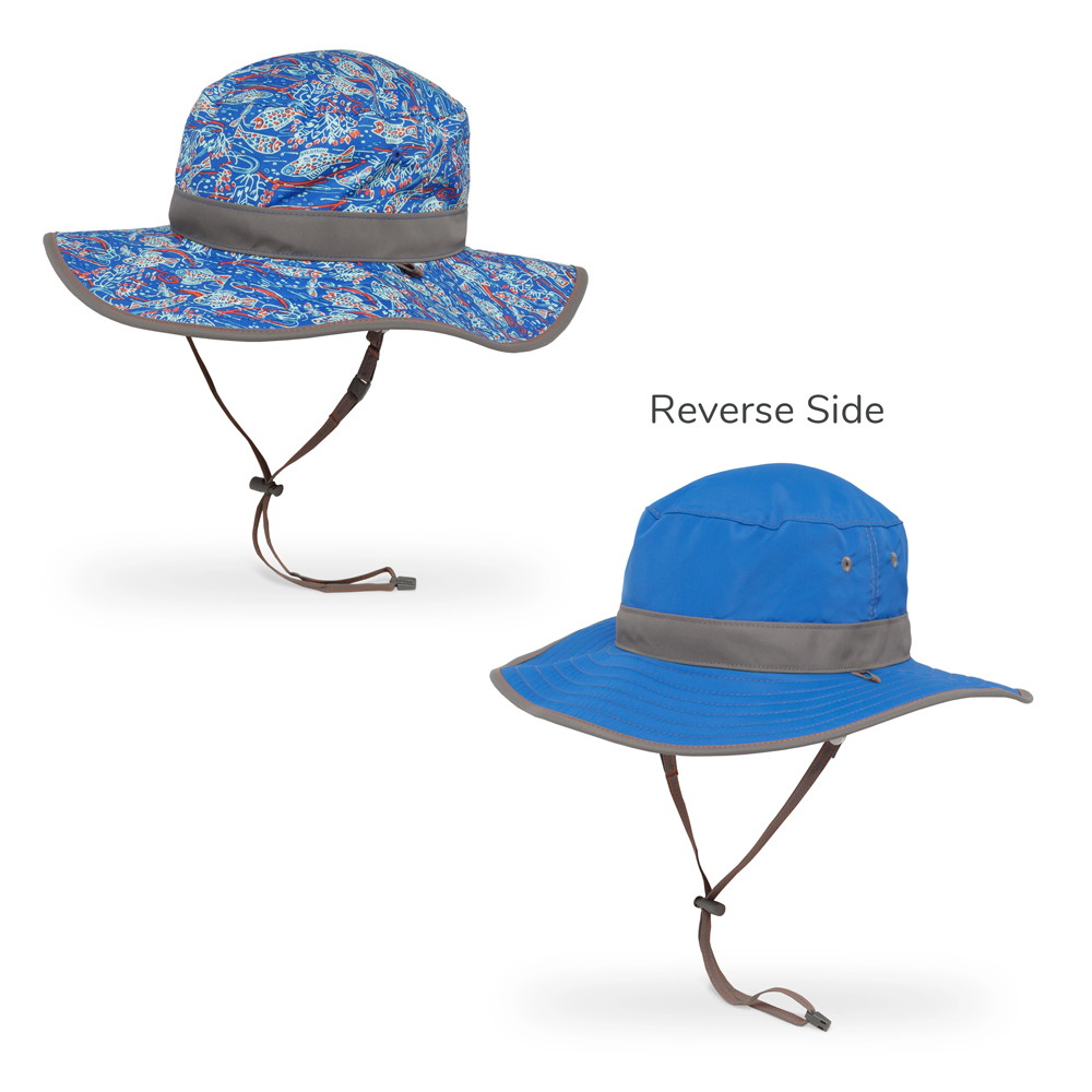 Sunday Afternoon Kid's Clear Creek Boonie Hat - Wild River/Royal