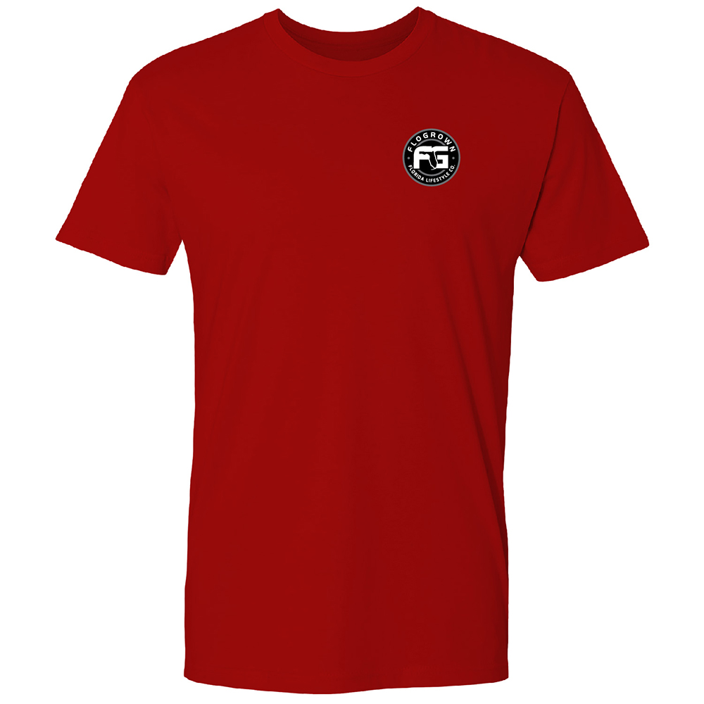 Flogrown Ocean Crest Short-Sleeve T-Shirt - Red