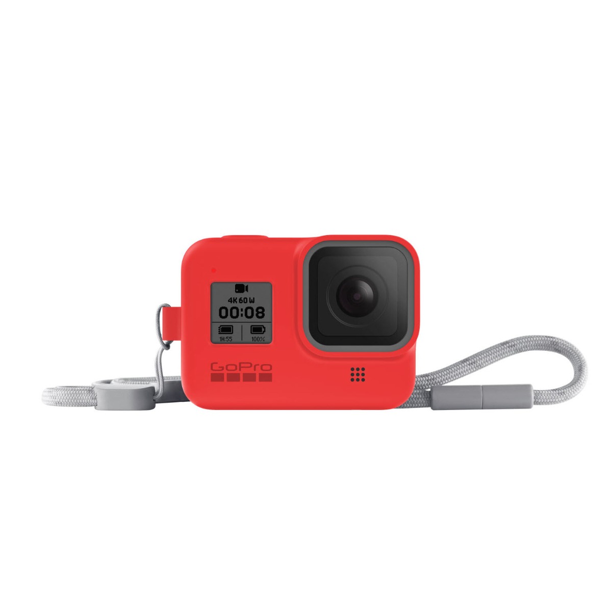 GoPro® HERO8® Black Sleeve + Lanyard - Firecracker Red