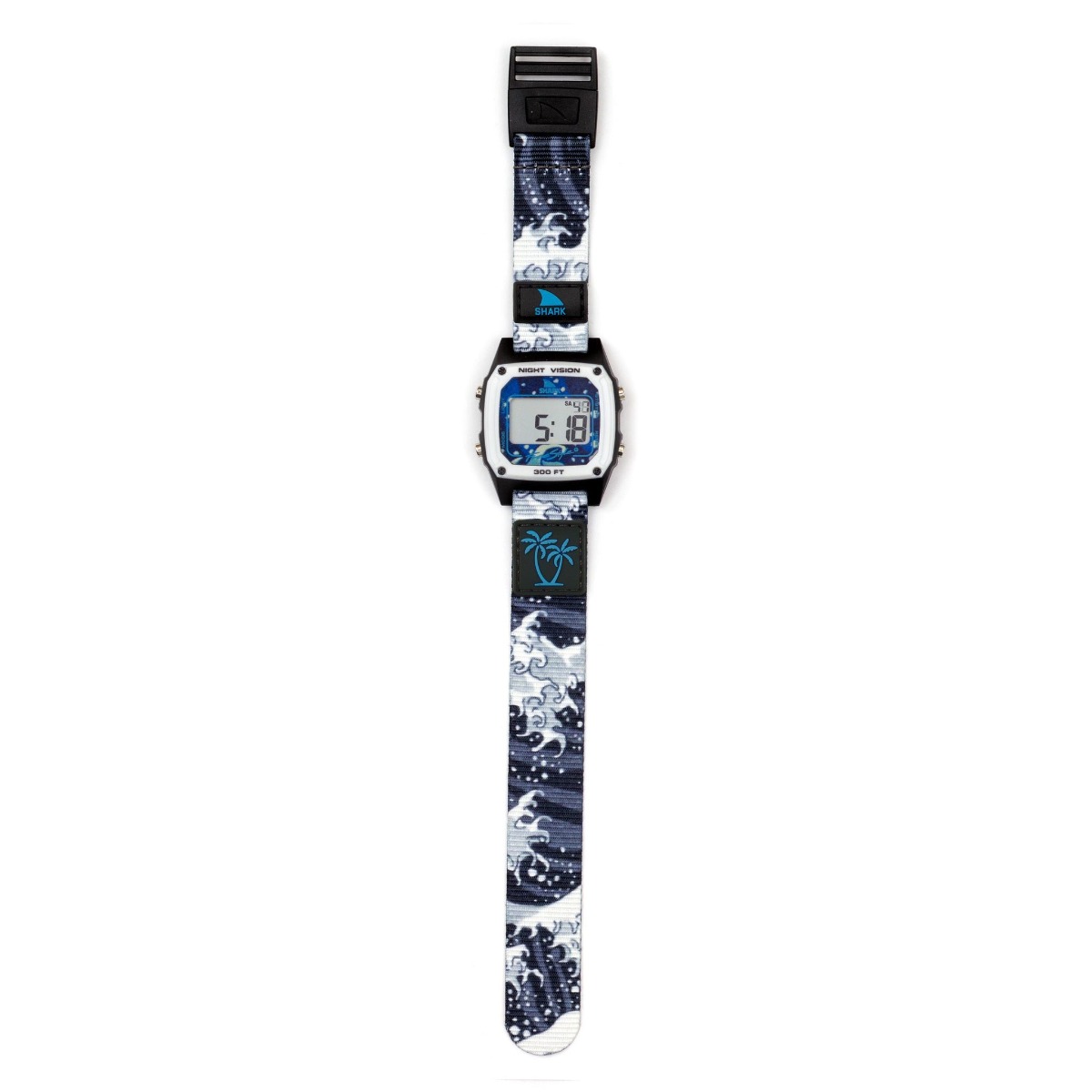 Freestyle Luke Davis Signature Shark Classic Clip Watch Full Length - White Wave