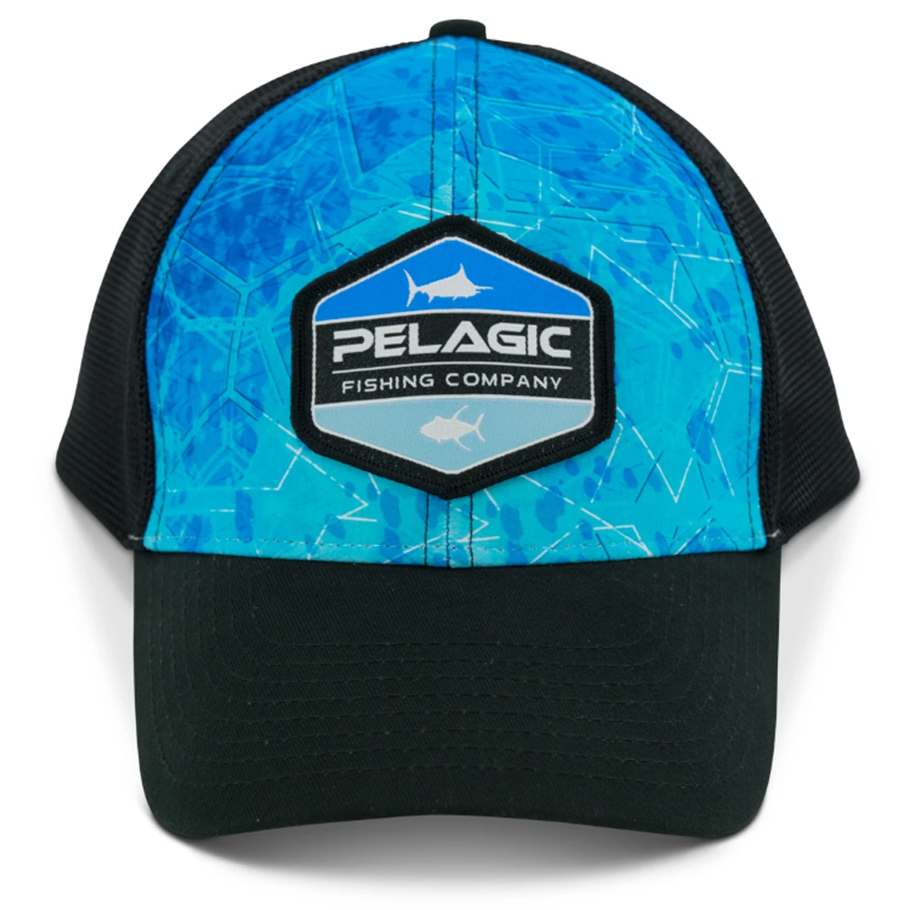 Pelagic Smokey Blue Classic Low Pro Trucker Hat – Capt. Harry's Fishing  Supply