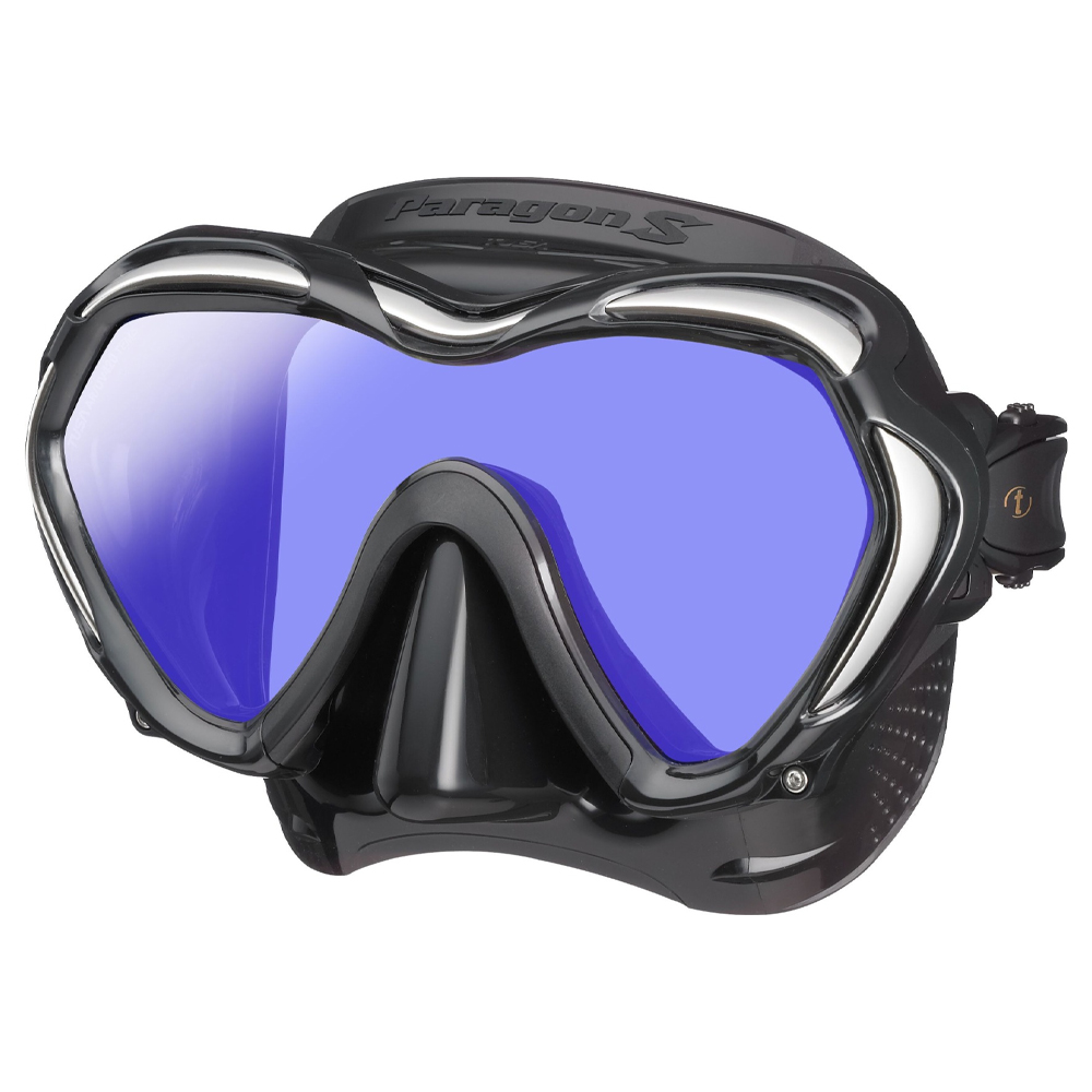 TUSA Paragon S Mask, Single Lens - Black