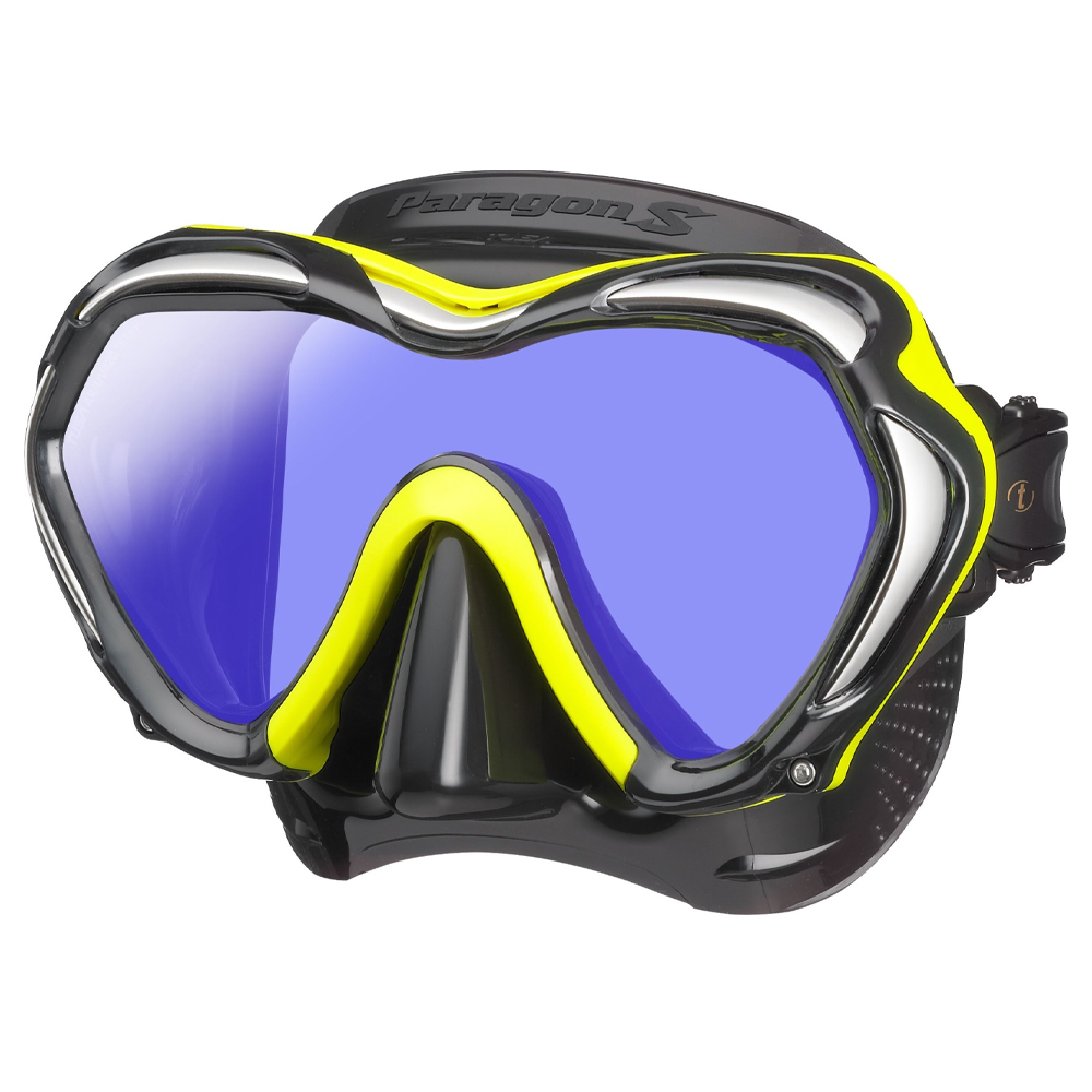 TUSA Paragon S Mask, Single Lens - Flash Yellow