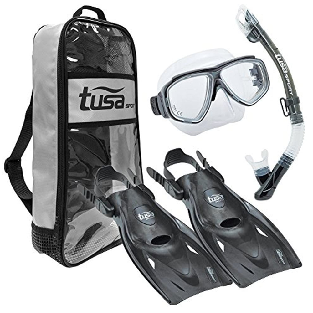 Mask Fins and Snorkel Sets  Scuba Diving Equipment - tusa-snorkel