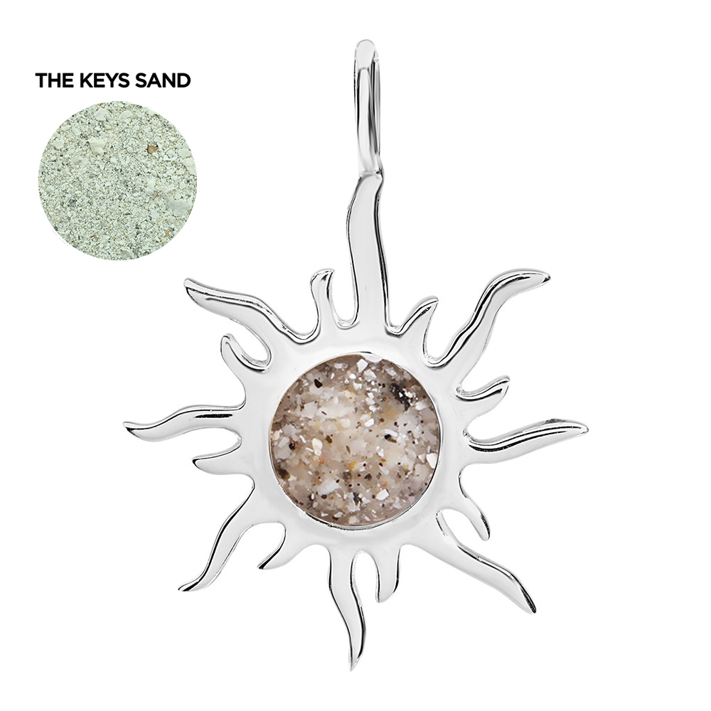 Dune Sterling Silver Sunburst Charm - The Keys