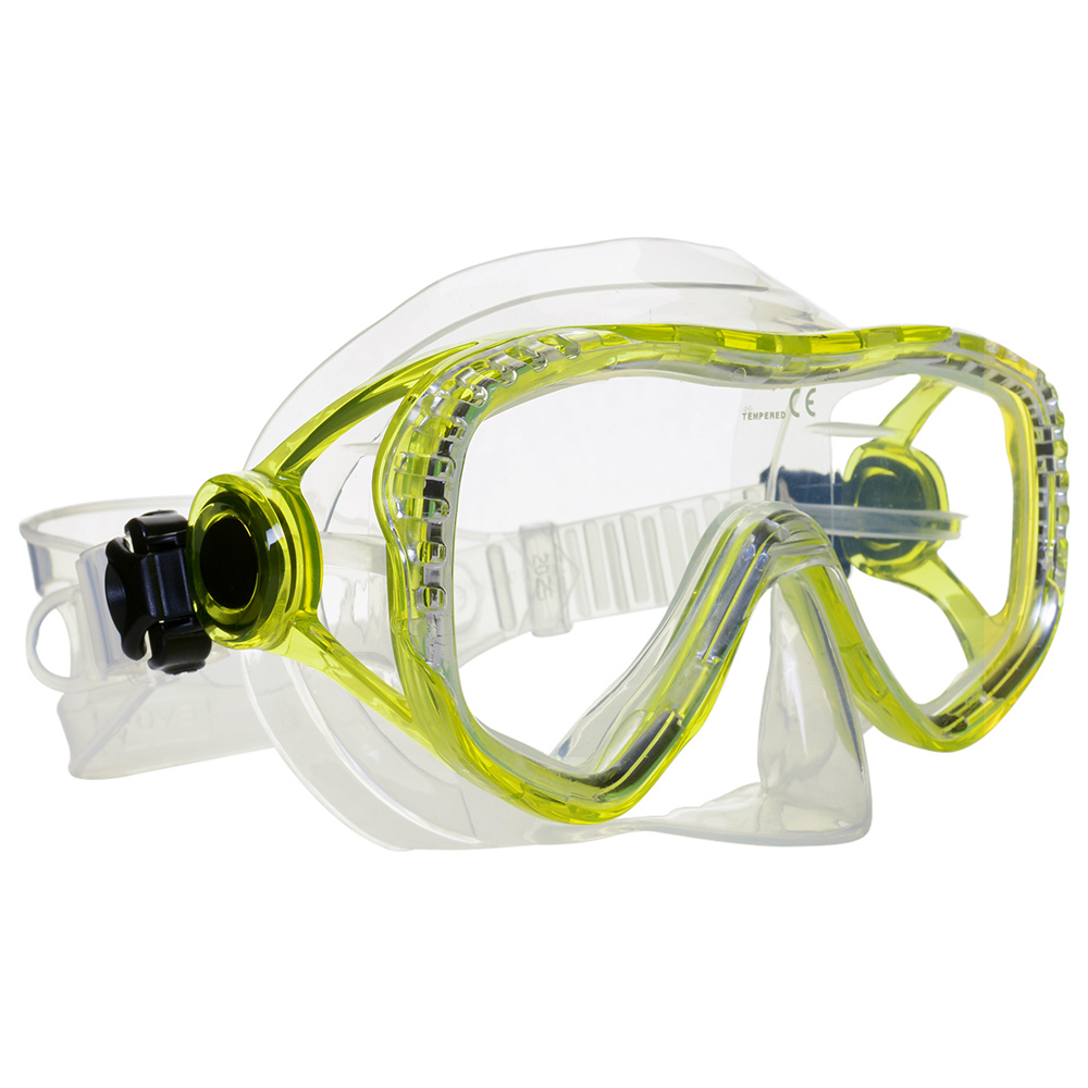 EVO Isla Mask, Single Lens - Yellow/Clear