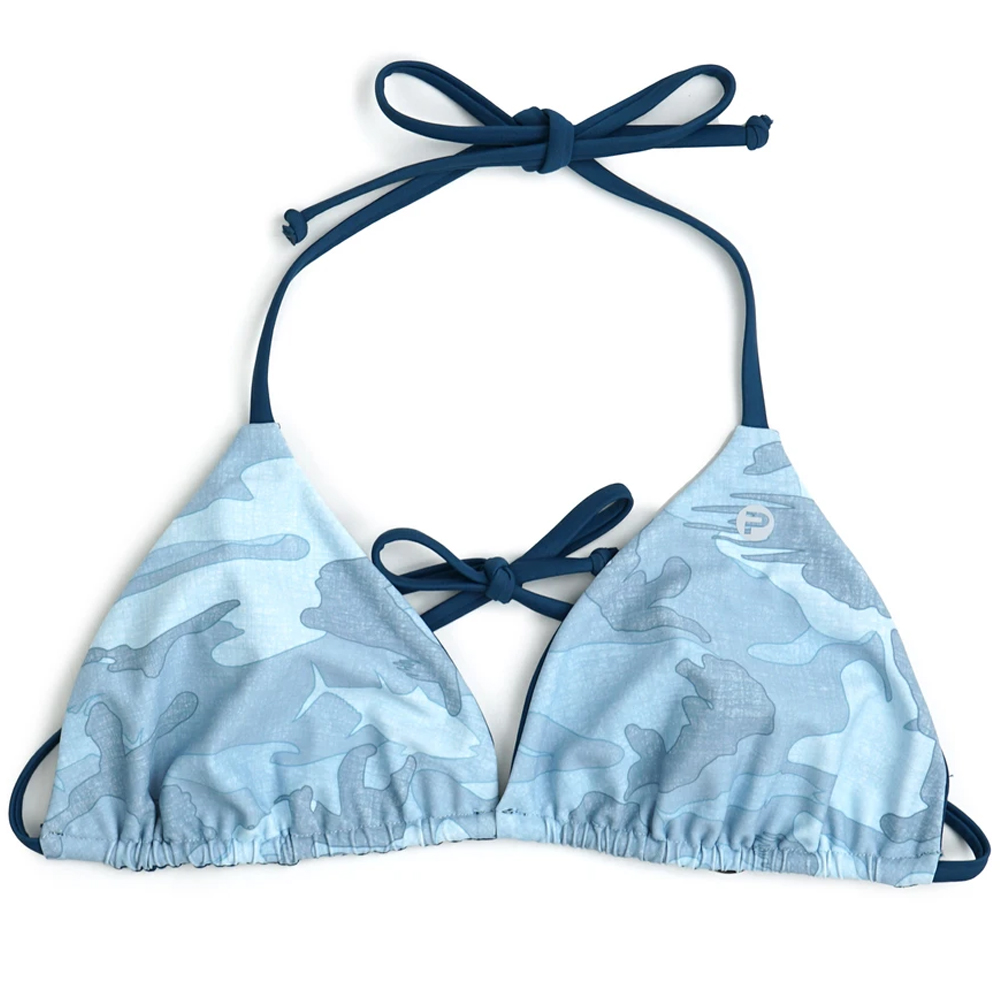 Pelagic Key West Reversible Bikini Top - Slate