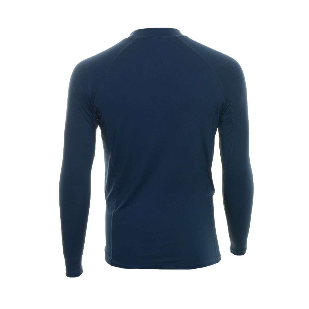 EVO Fuse Long Sleeve Rashguard (Men's) Back - Navy
