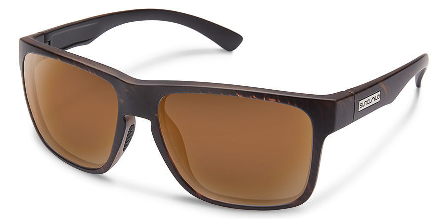 Suncloud Optics Rambler Sunglasses - Blackened Tortoise/Brown Lenses