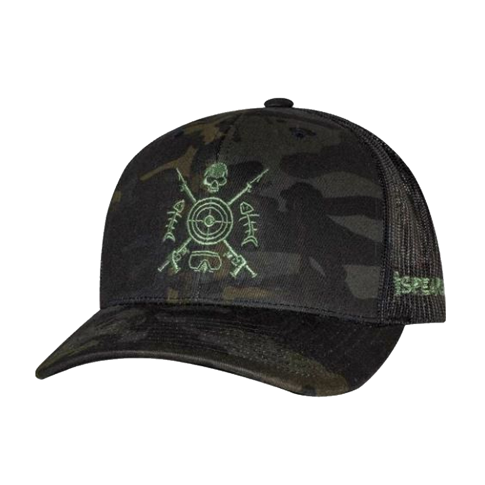 Speared Bullseye Trucker Hat - Camo