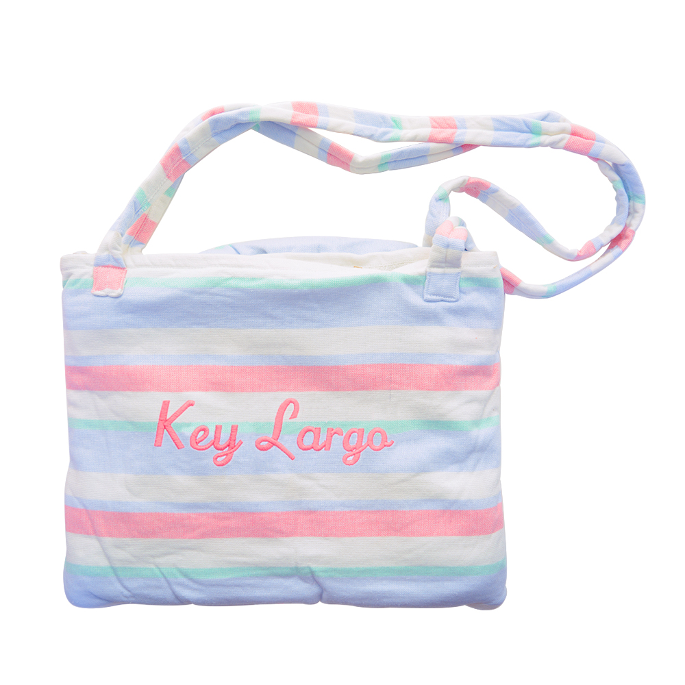 EVO Beach Bag Towel, 36" x 70" - Key Largo Pink