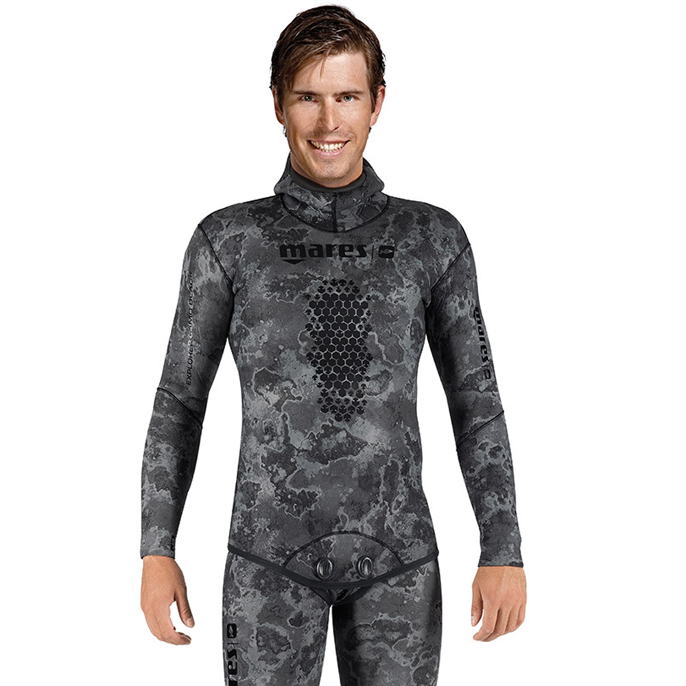 Mares Explorer Camo Black 50 Jacket - 5mm 
