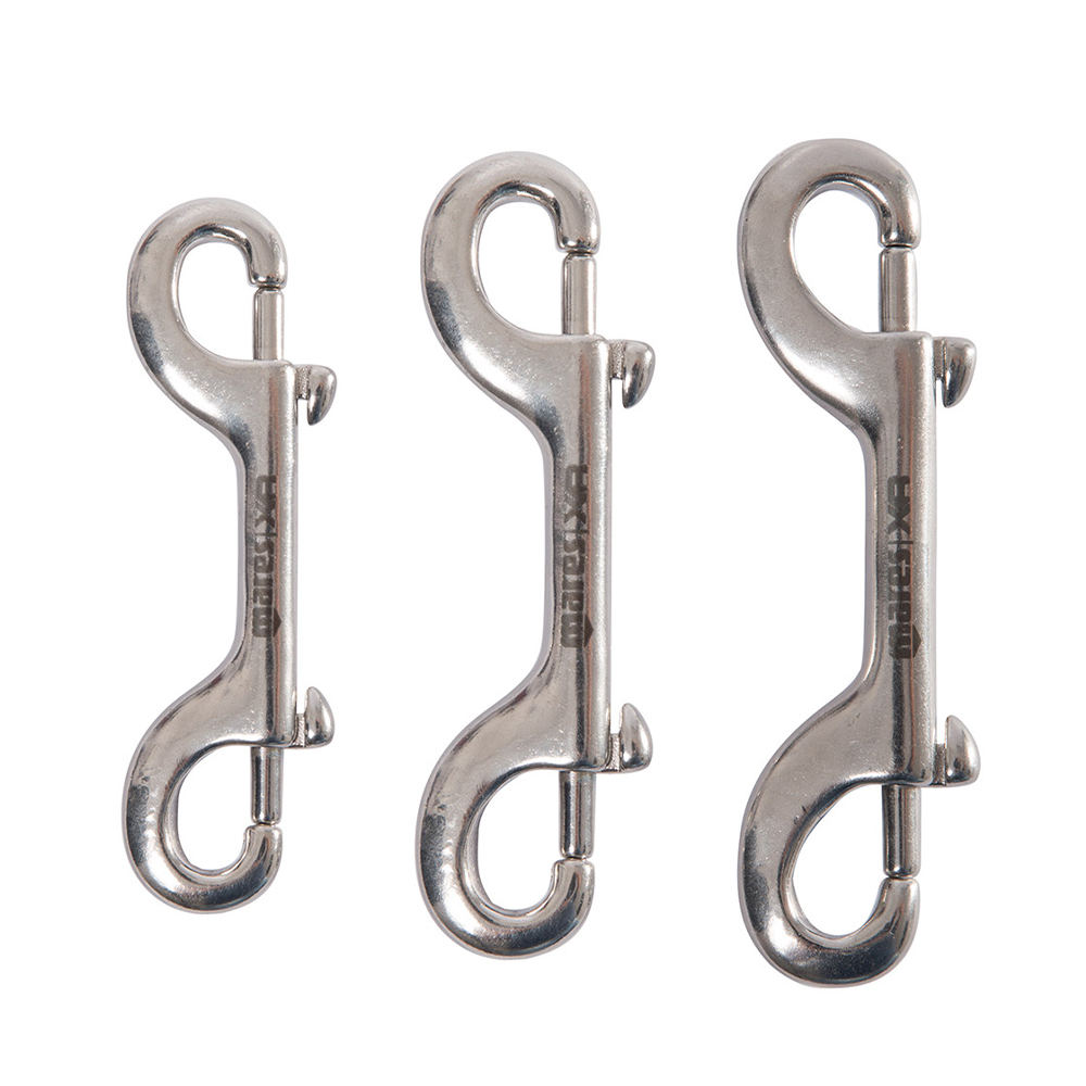 Spring Clip Arm: Spring Clip, 1 in Wd, 2 21/64 in Ht, Stainless Steel