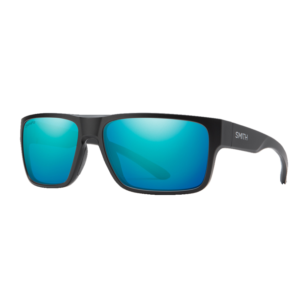 Smith Soundtrack Polarized Sunglasses - Matte Black Frame/Opal Mirror Lenses