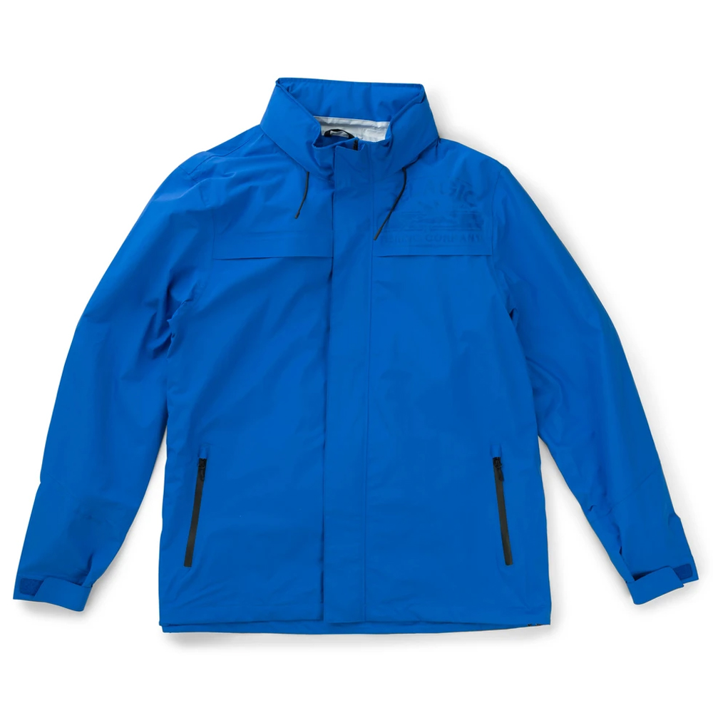 Pelagic Outrigger Lightweight Rain Jacket - Blue 