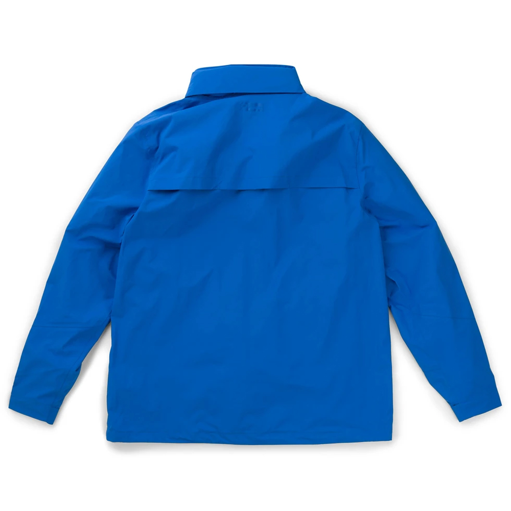 Pelagic Outrigger Lightweight Rain Jacket Back - Blue