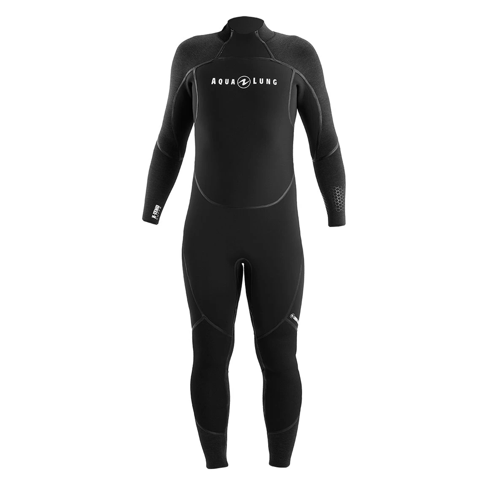 Aqua Lung AquaFlex 3mm Wetsuit (Men's) - Black / Charcoal 