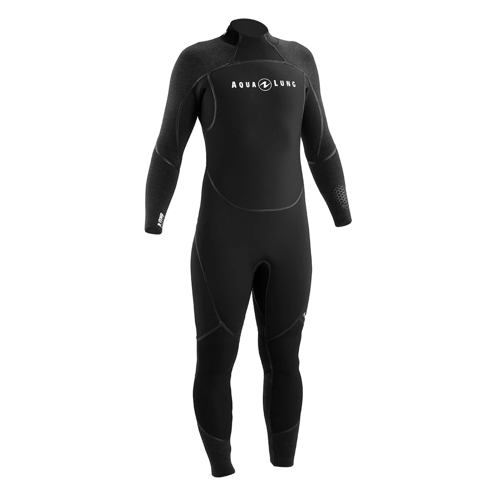Aqua Lung AquaFlex 3mm Wetsuit (Men's) - Black / Charcoal 