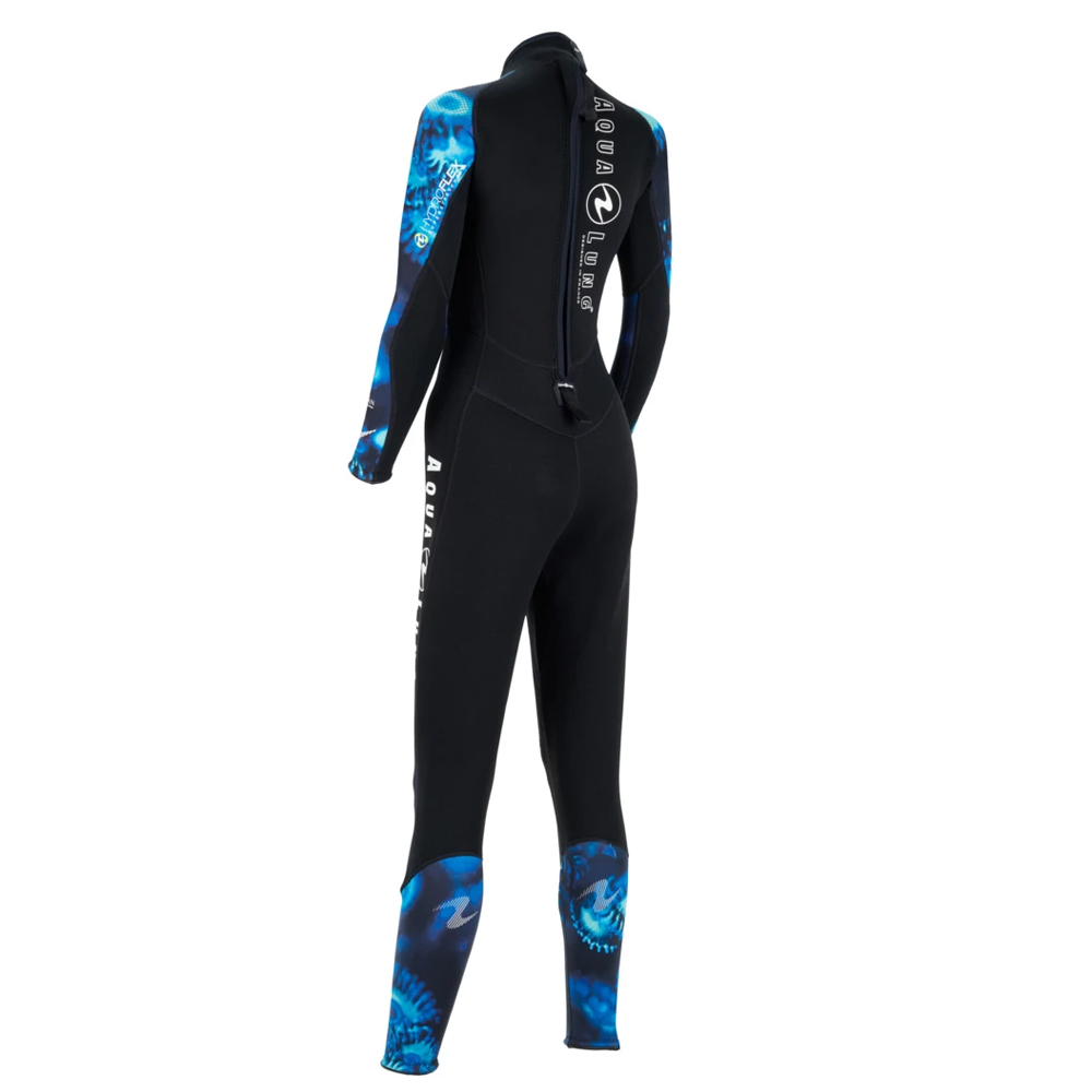 Aqua Lung HydroFlex 1mm Wetsuit (Women's) - Black / Blue Camo 