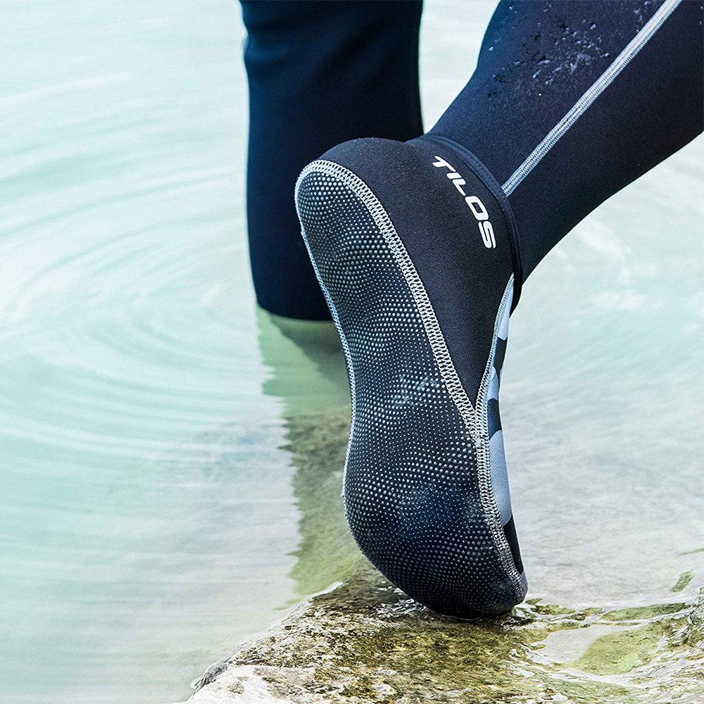 TILOS 3mm Short Neoprene Socks Lifestyle