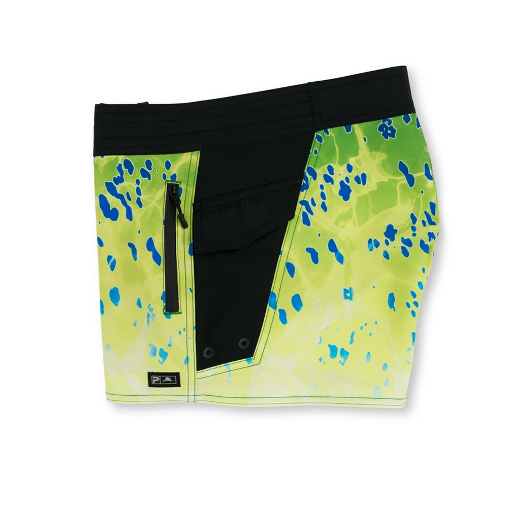 OCEAN MASTER FISHING SHORTS - WOMENS (GREEN)