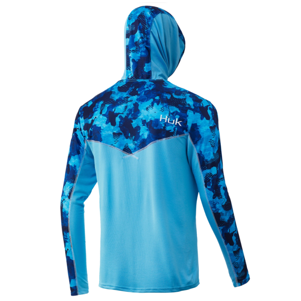 Huk Men's Icon X Camo Hoodie Performance Shirt