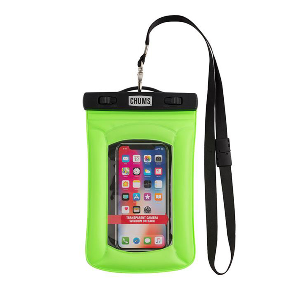 Chums Glow Phone Pouch - Green