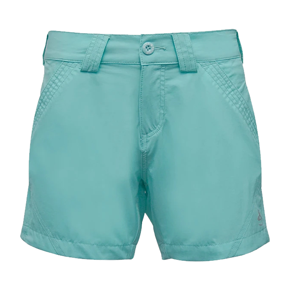 Hook & Tackle Coastland Stretch Hybrid Fishing Shorts (Women’s) - Turquesa 