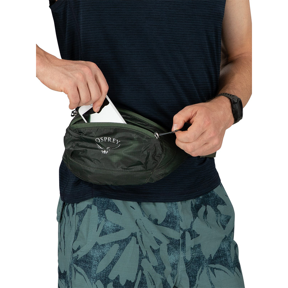 OSPREY｜HIP PACKS/WAIST PACKS (UL Stuff Waist Pack Black Osprey Ultralight Stuff Waist Pack