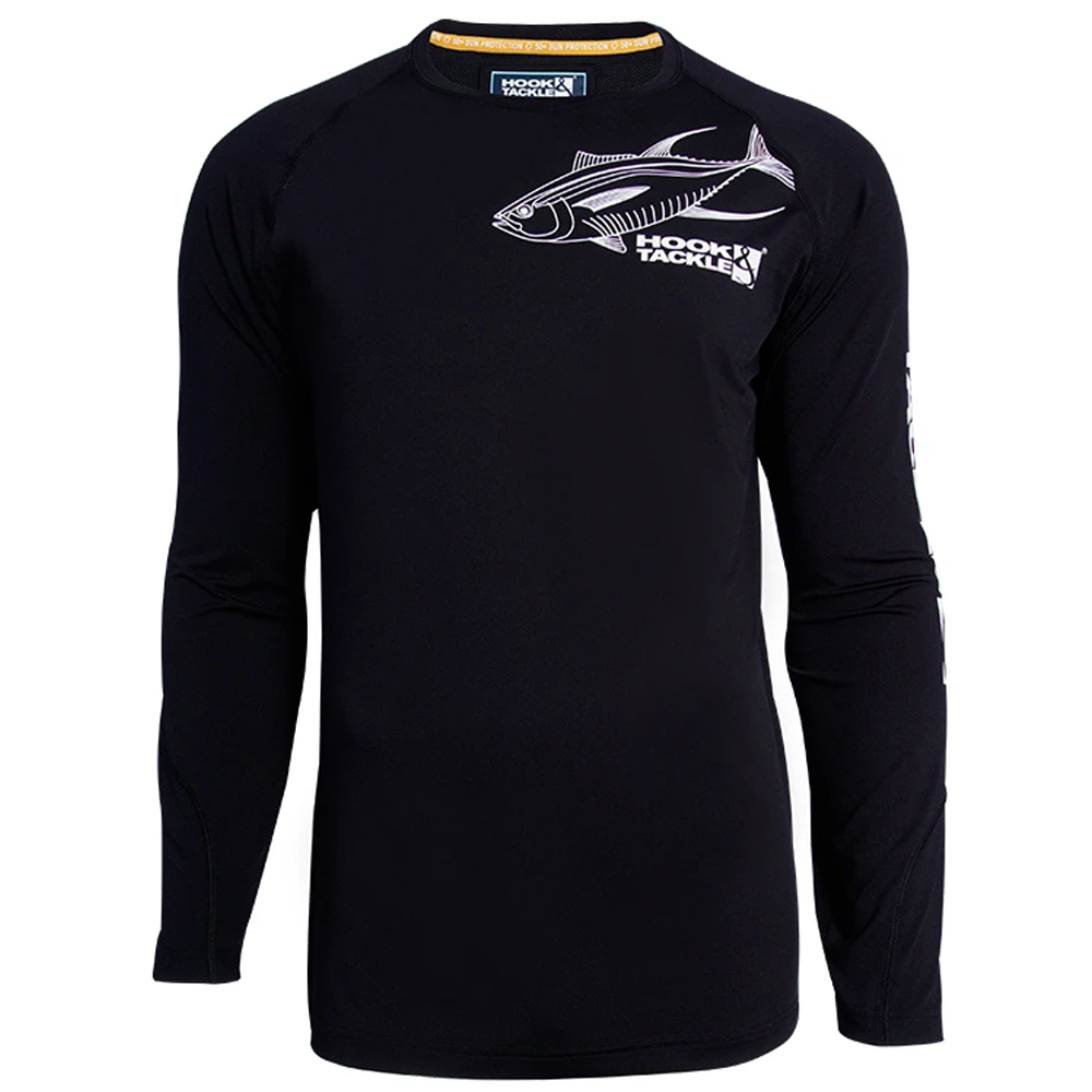 Hook & Tackle Long Sleeve Fishing Shirt UPF 50+ Sun Protection