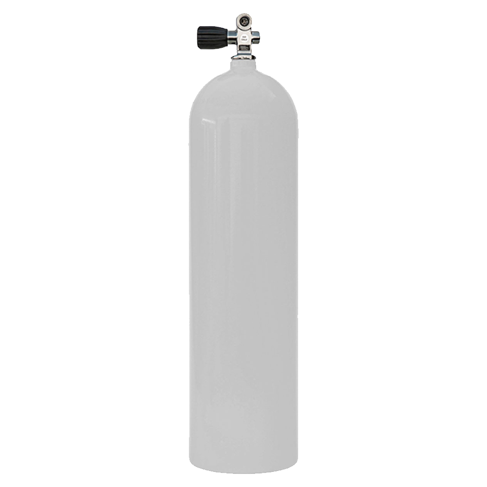 Metal Impact 80 cu. ft. Aluminum Scuba Tank - White