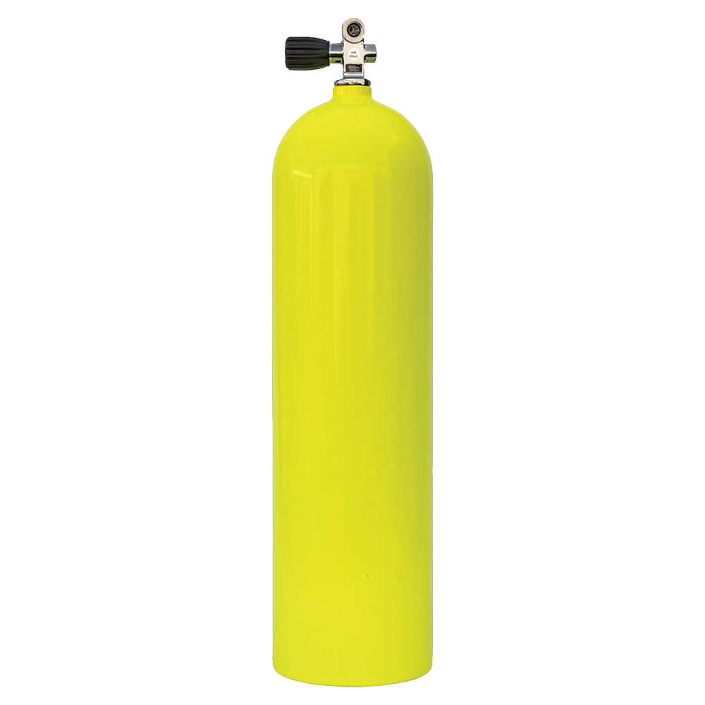 Metal Impact 80 cu. ft. Aluminum Scuba Tank - Yellow