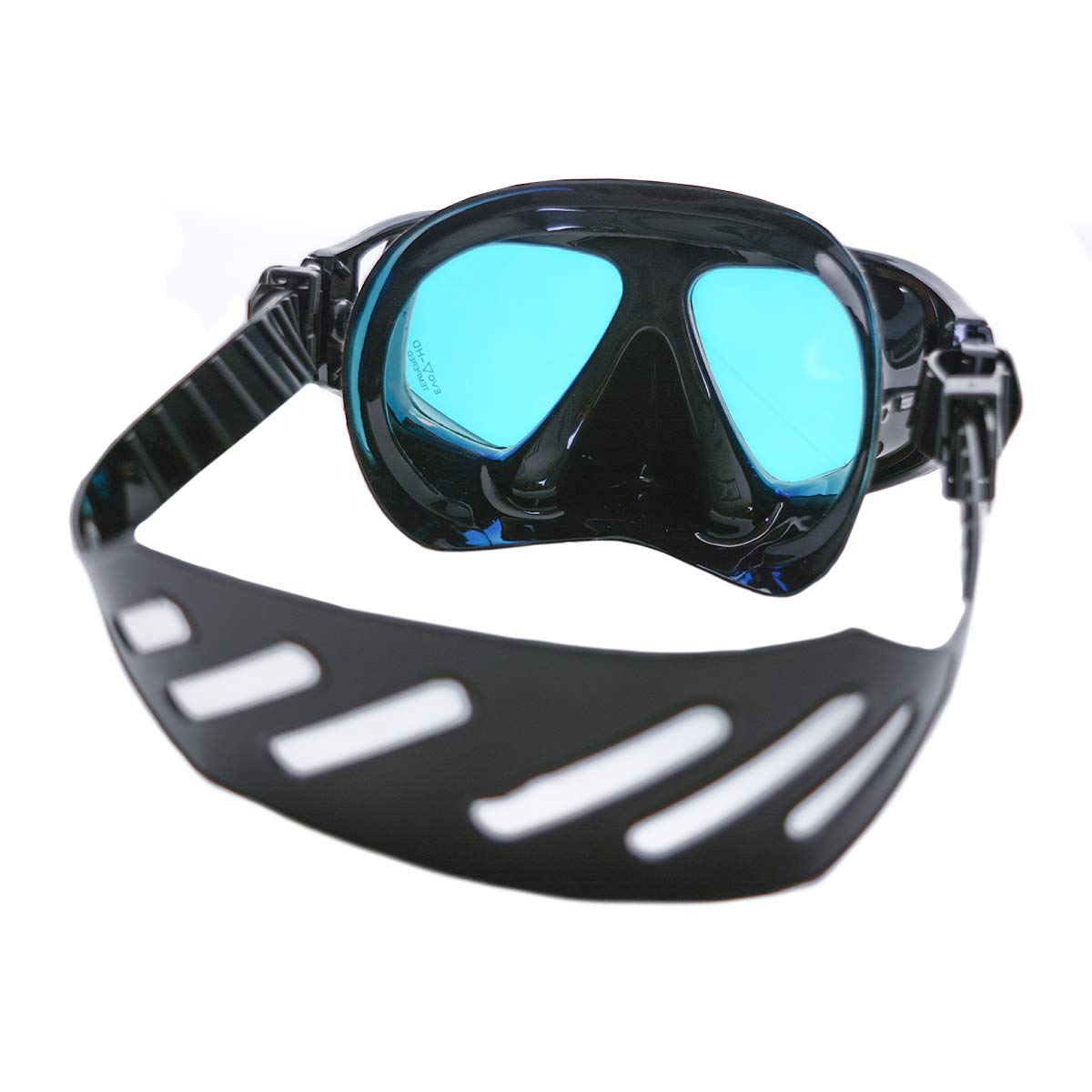 EVO Hi Definition Snorkel Combo, Dual Lens Back of Mask