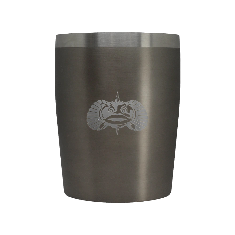 Toadfish Outfitters Non-Tipping 10oz Rocks Tumbler - Graphite