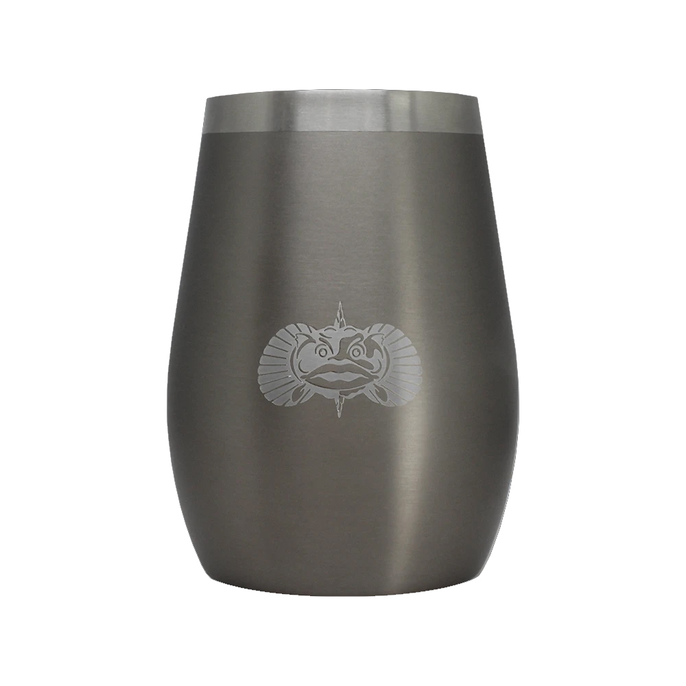 Toadfish Outfitters Non-Tipping 10oz Wine Tumbler - Graphite