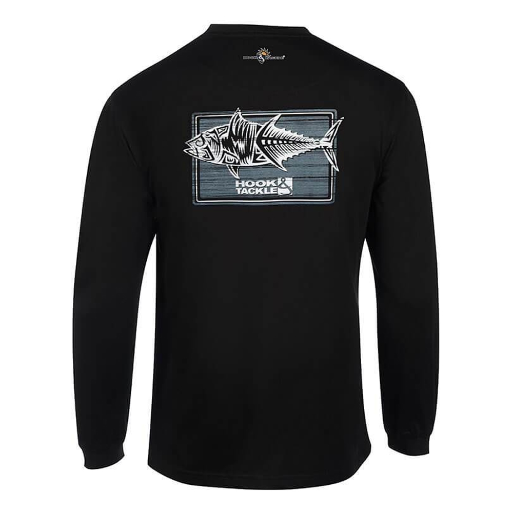 Men's Performance Fishing T-Shirt - Tuna Texture