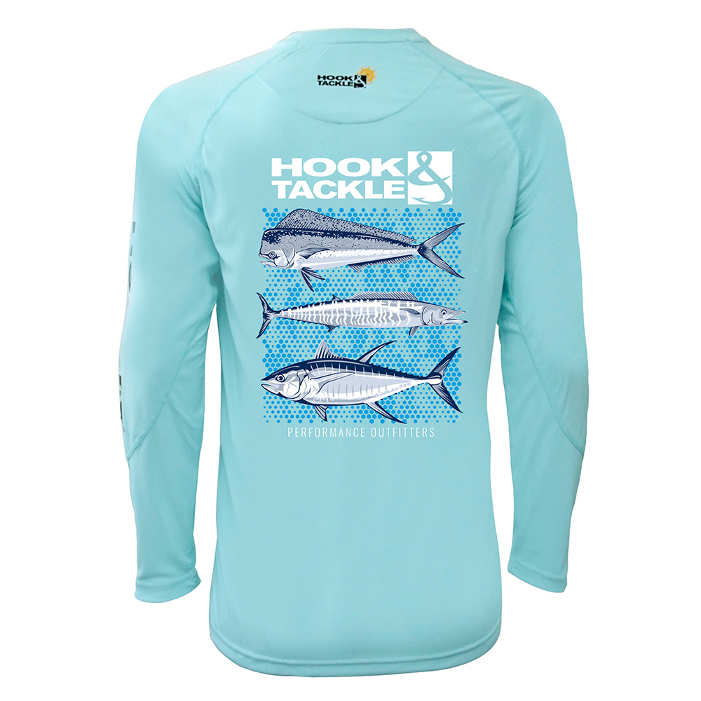 Hook & Tackle Three's Company Long Sleeve Performance Shirt