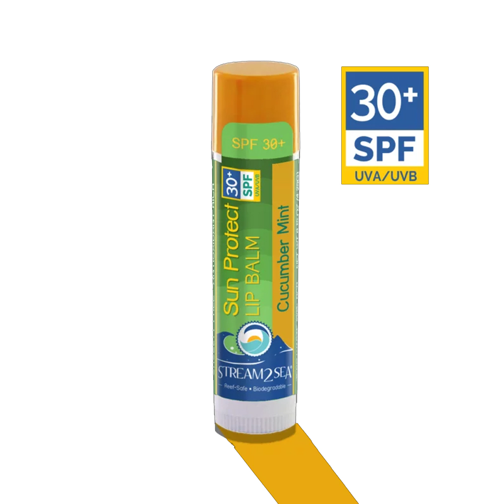 Stream2Sea SPF Lip Balms - Cucumber Mint